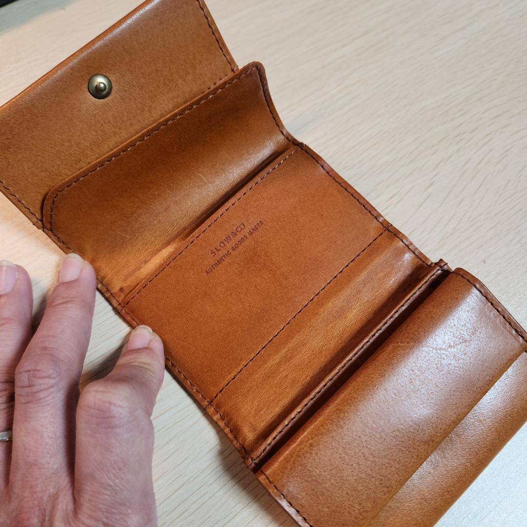 SLOW herbie compact mini wallet 三つ折り財布
