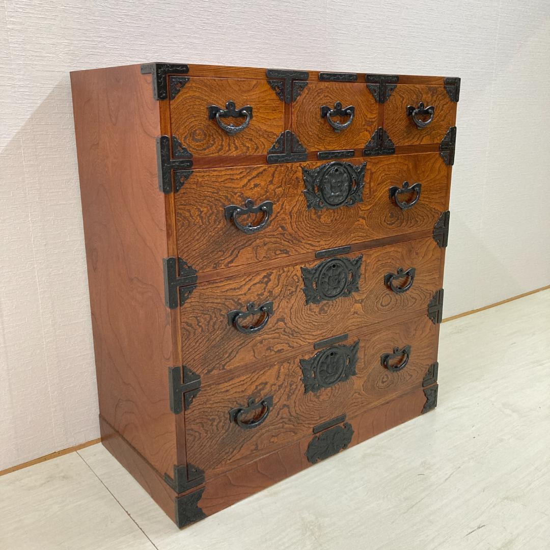 伝統工芸 岩谷堂箪笥 整理タンス 時代箪笥 古民家