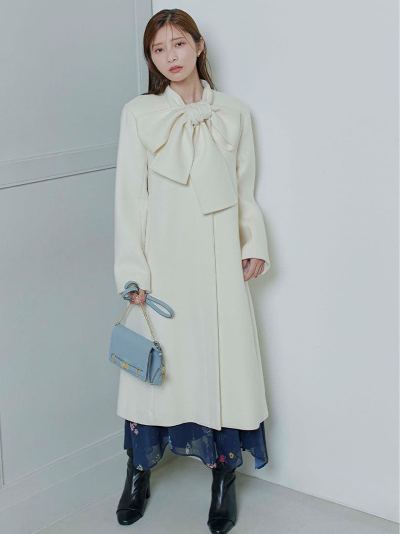 CELFORD アイボリー ロングコート サイズ36