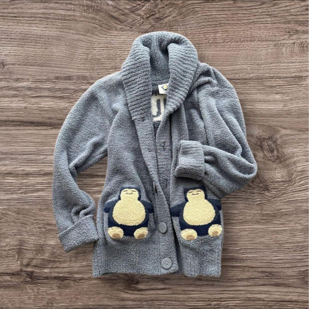 新品)ジェラートピケ /ポケモンカビゴンカーディガン