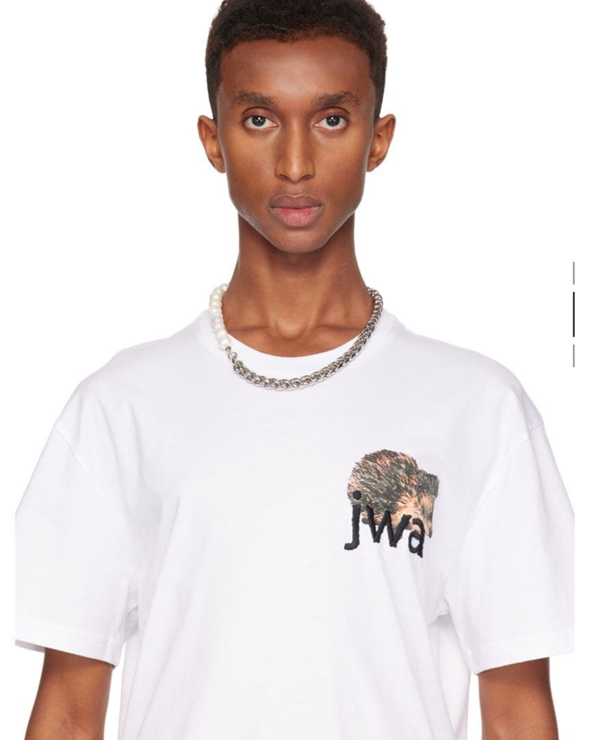 【IN GOLD WE TRUST PARIS】シルバーパールチェーンネックレス