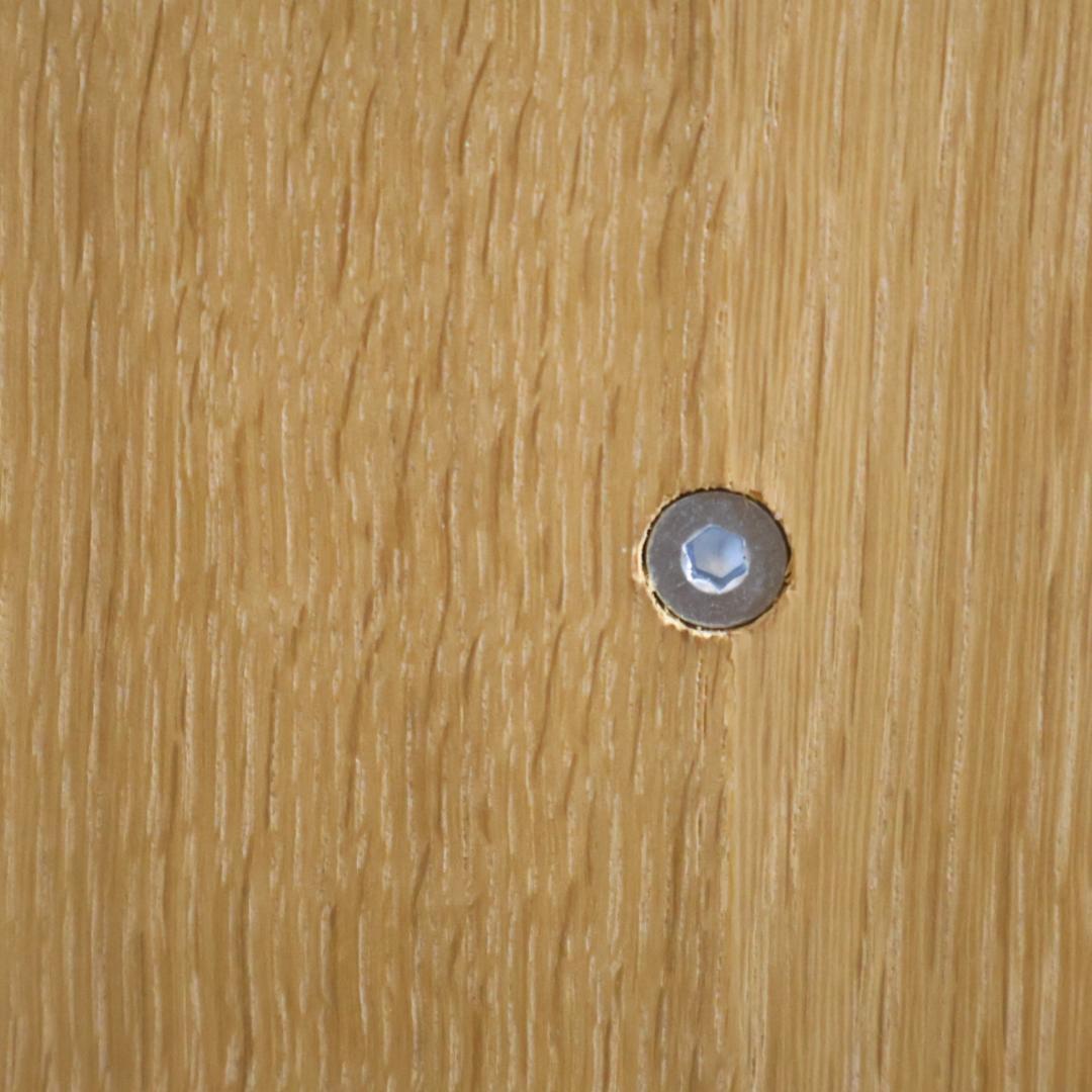 無印良品 MUJI オーク材 スタッキングシェルフ 5段・2列 オープンシェルフ