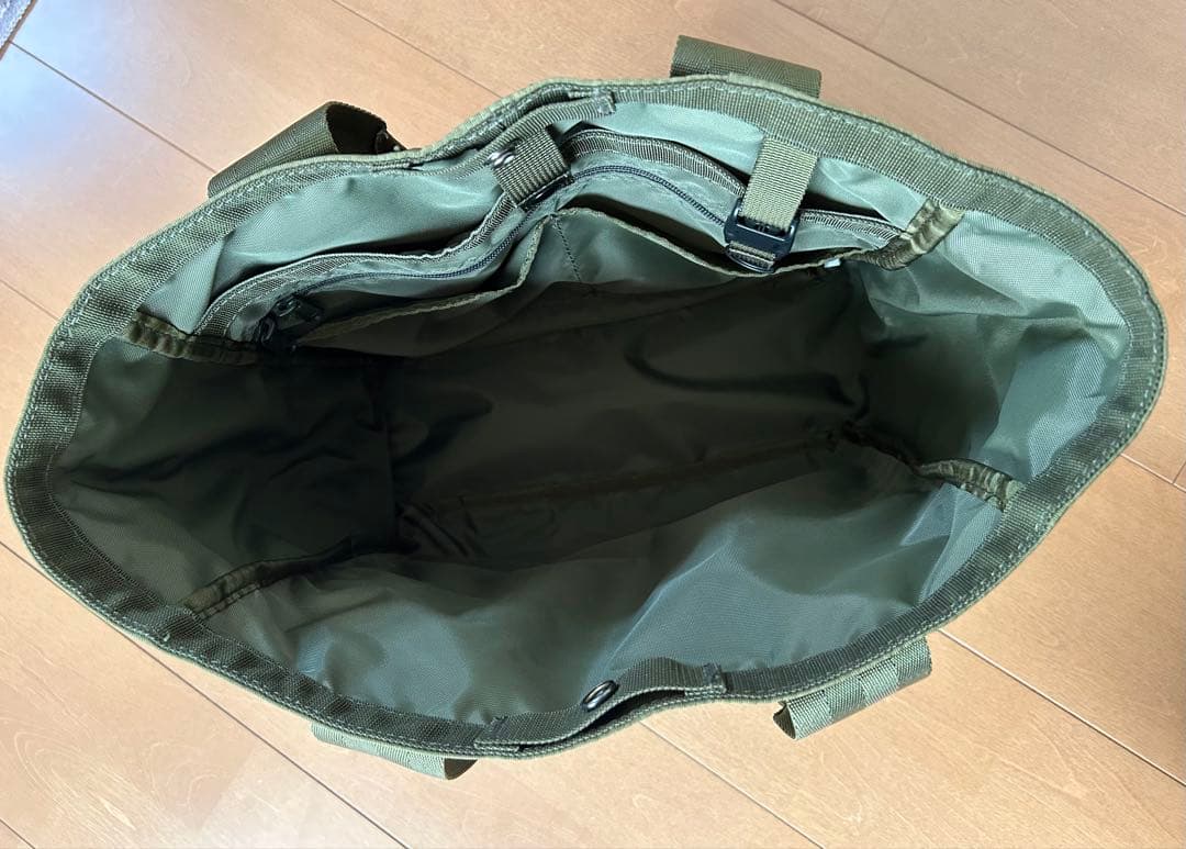【美品】 BRIFING オリーブ トートバッグ