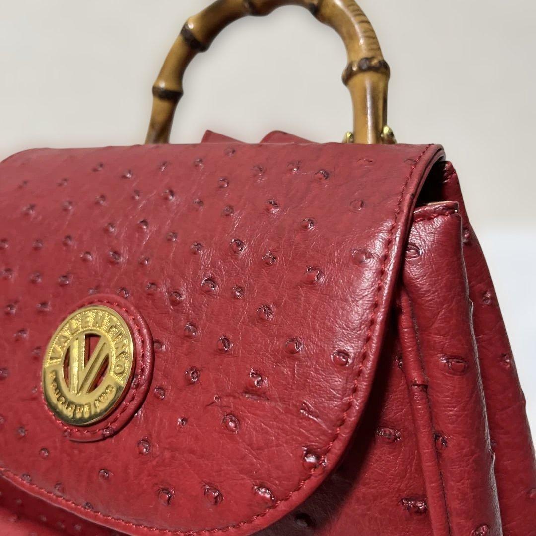 Anne　希少VALENTINO レザーリュック　ハンドバッグ