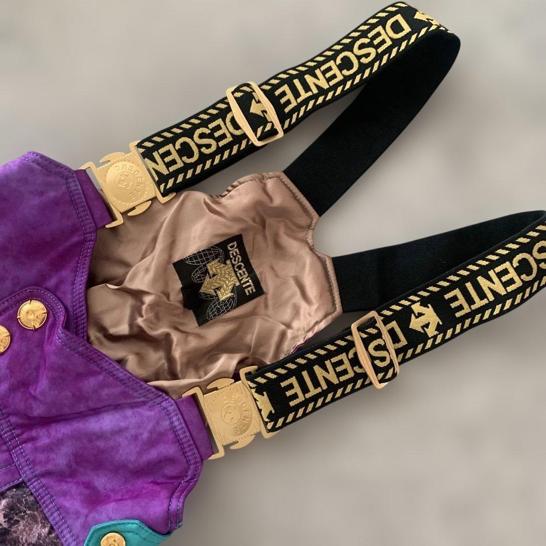 未使用級✨ DESCENTEデサントレトロ スキースノボウェア セットアップ希少