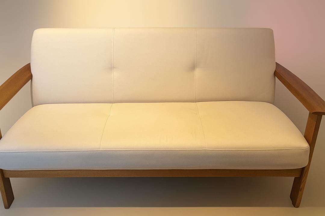 【カリモク】3人掛けソファ