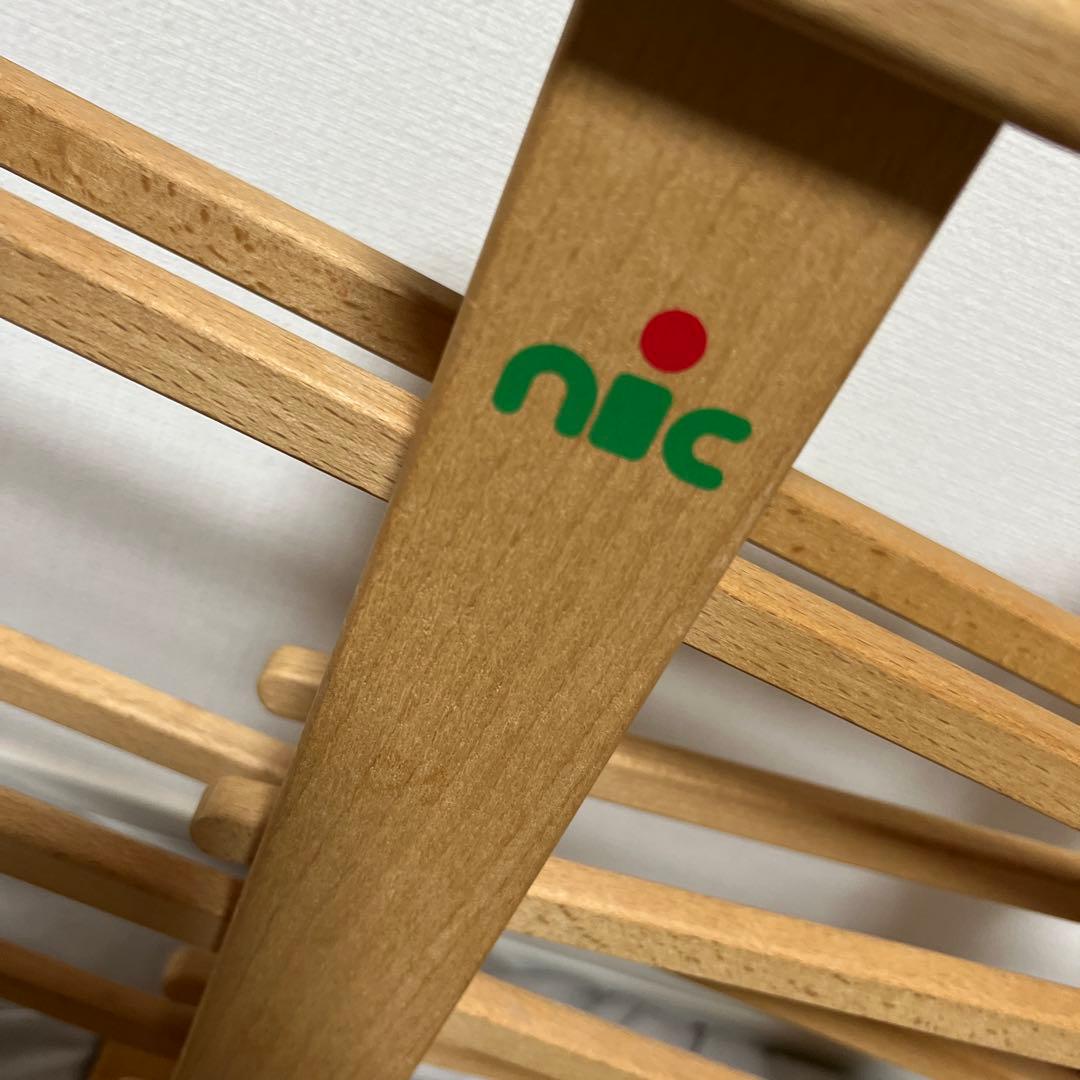 nic ニック　ドイツ　 木製　スロープトイ ニック社　希少　鈴付き円盤　追加