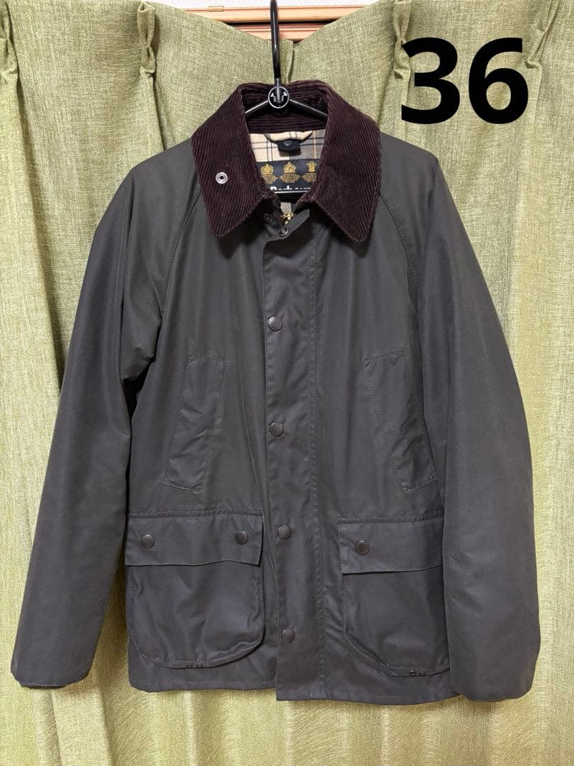 ☆美品☆ バブアー Barbour Bedale SL カーキ (サイズ36)
