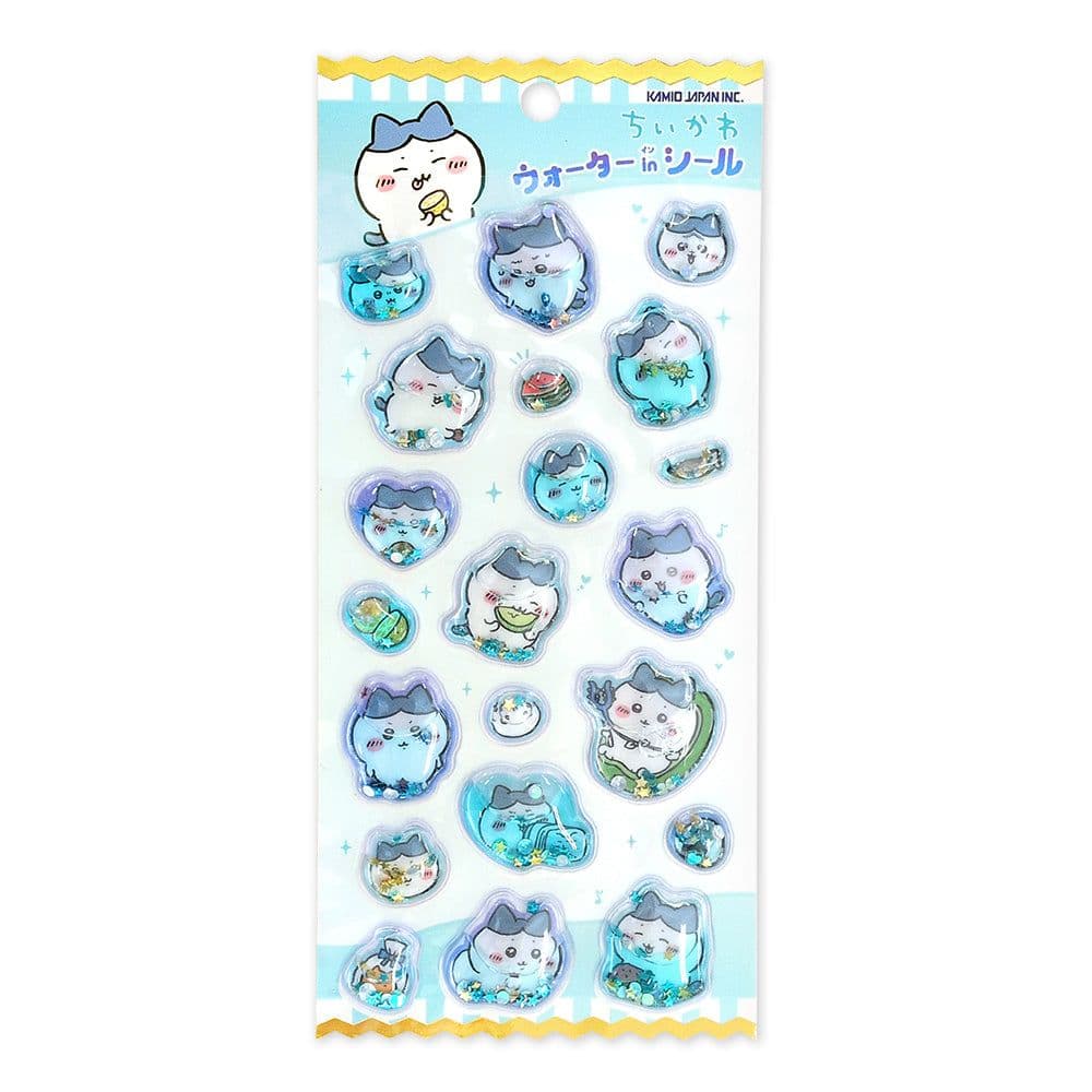 【新品】ちいかわ　ウォーターインシール　4枚