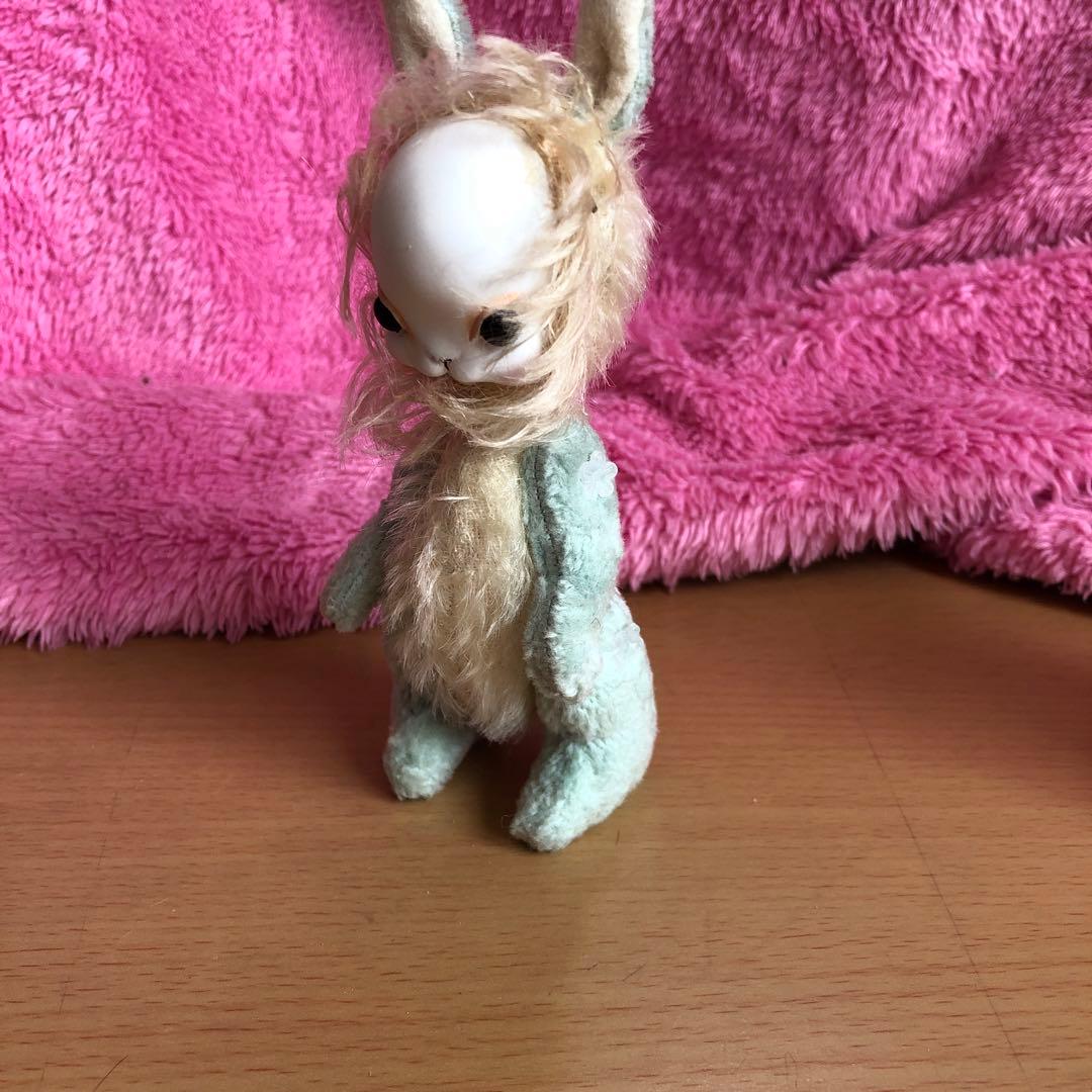 福寿ドール　アヒル　ポケットウサギ