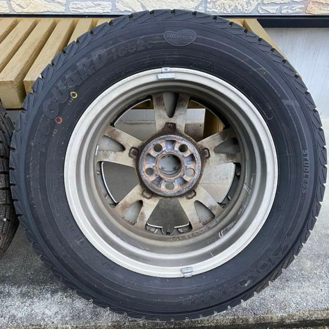 30プリウス純正15インチホイール195/65R15ヨコハマスタッドレス送料込み