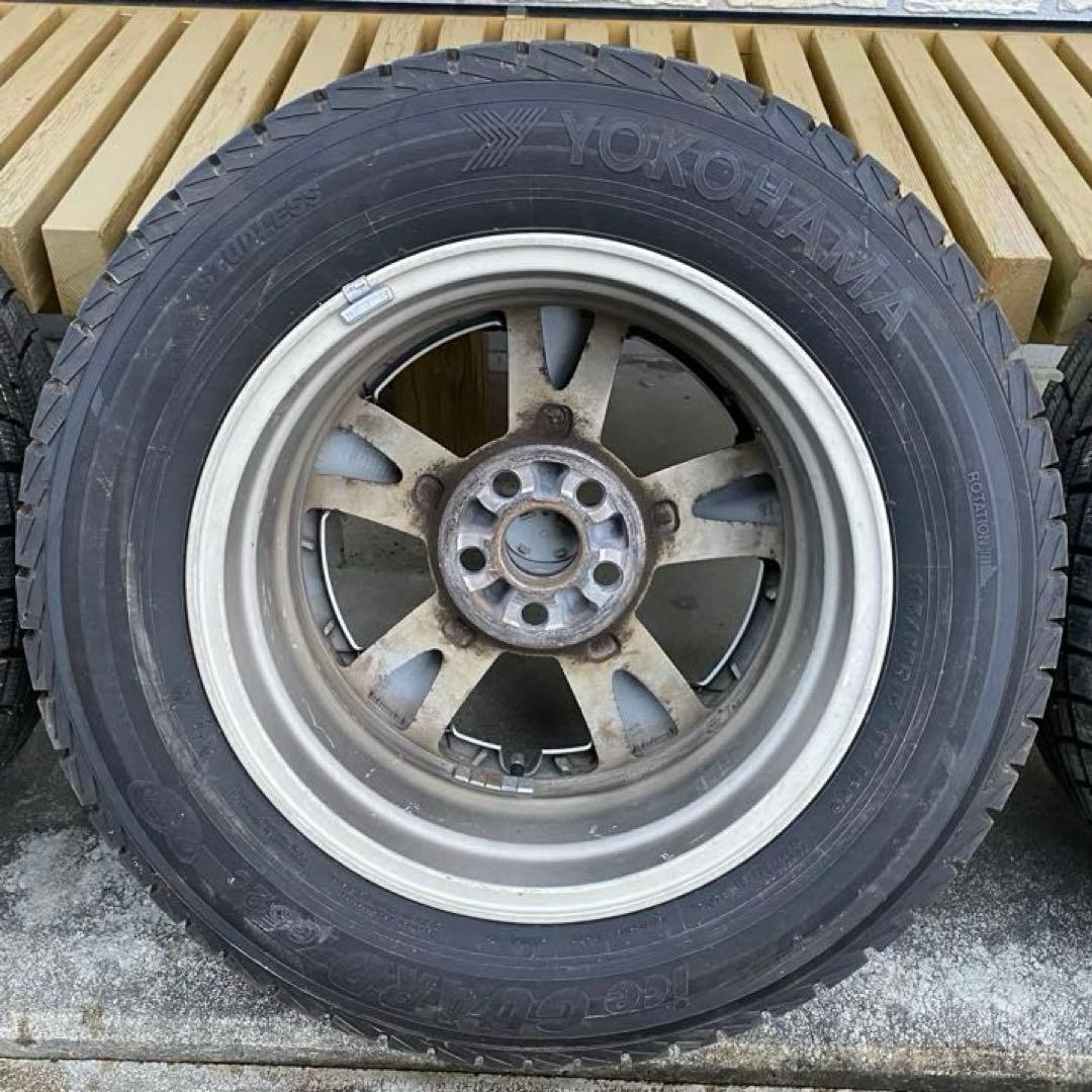 30プリウス純正15インチホイール195/65R15ヨコハマスタッドレス送料込み