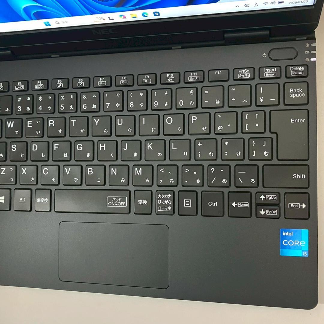 ★美品★ 超軽量モデル バッテリー良好 第11世代Corei5 NEC 461