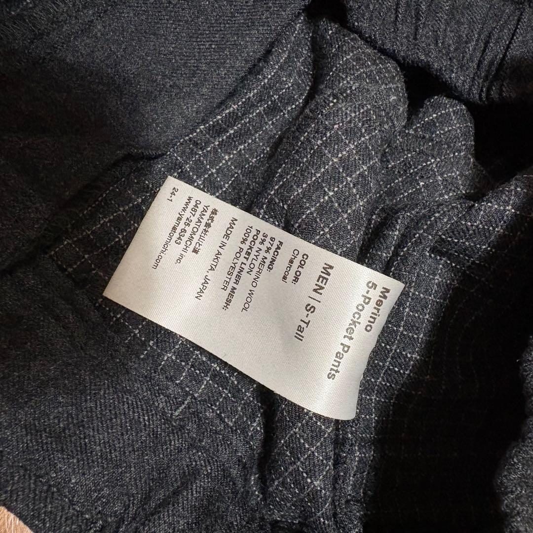 山と道 Merino 5-Pocket Pants MEN S-Tall