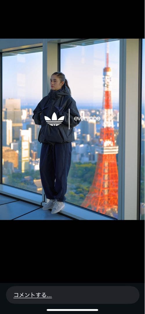 【新品/未使用 M】TRACKPANT everyone LEGEND INK