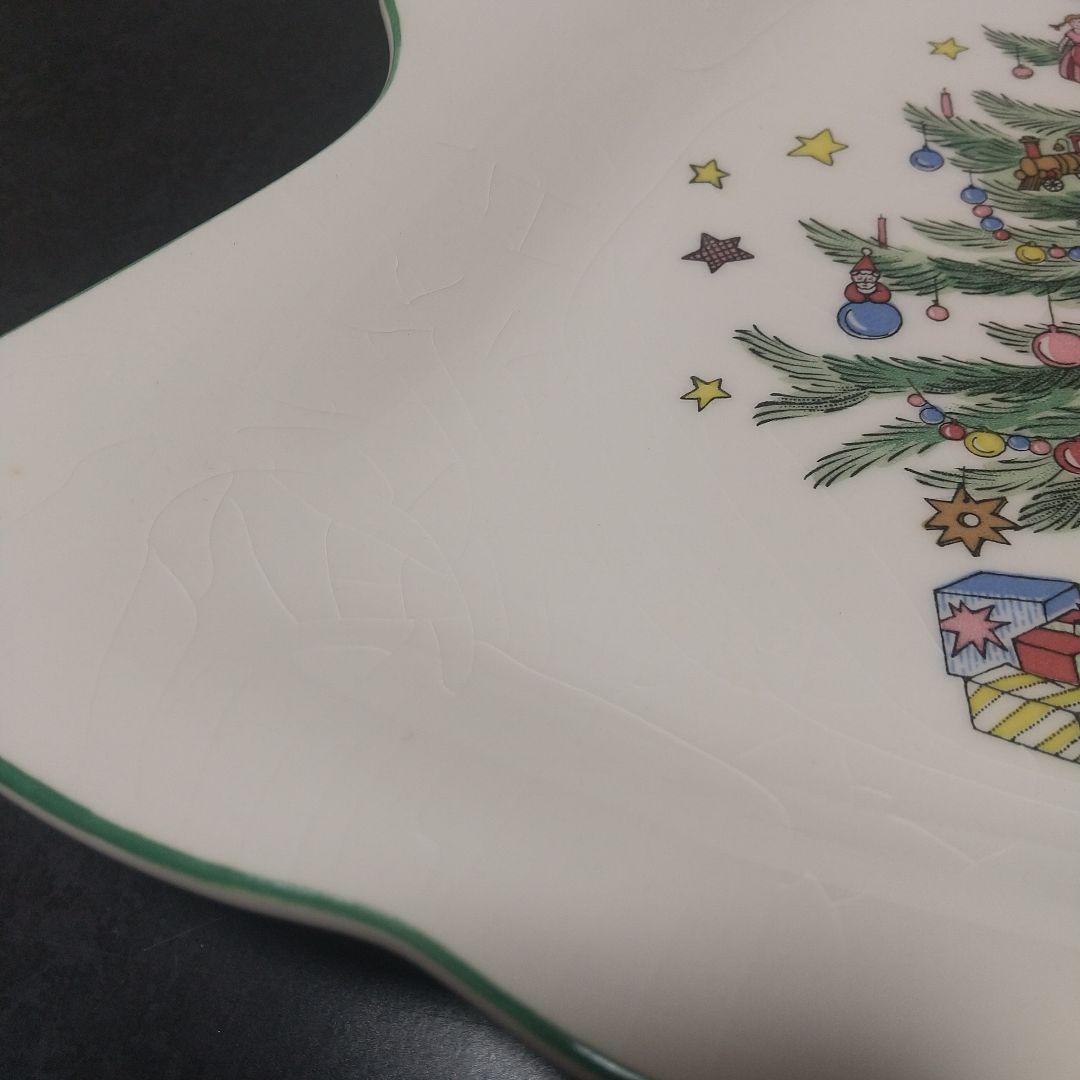 NIKKO christmastime candy dish ヴィンテージです