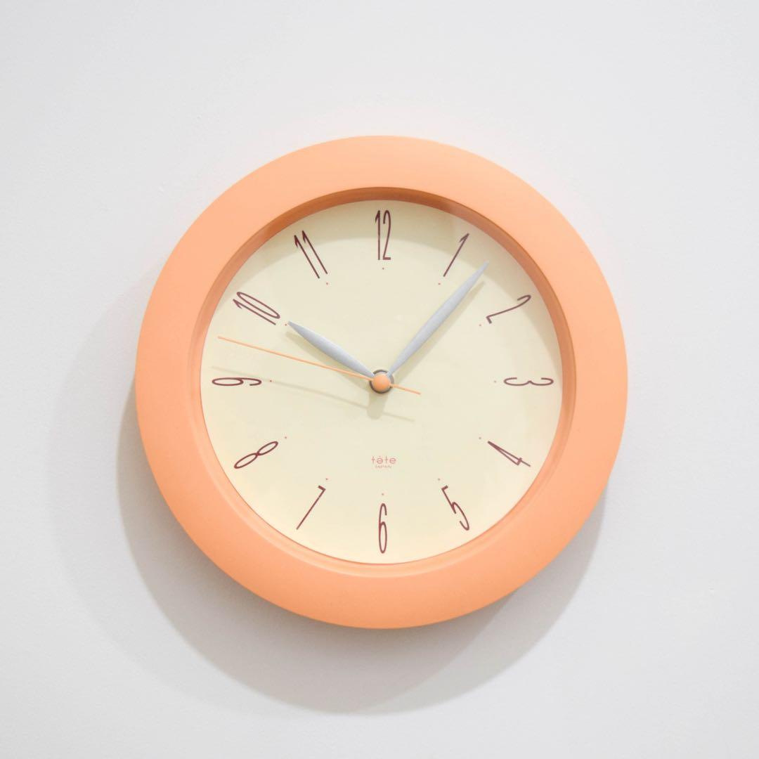 掛け時計　ポストモダン　ミッドセンチュリー　スペースエイジ　lemnos