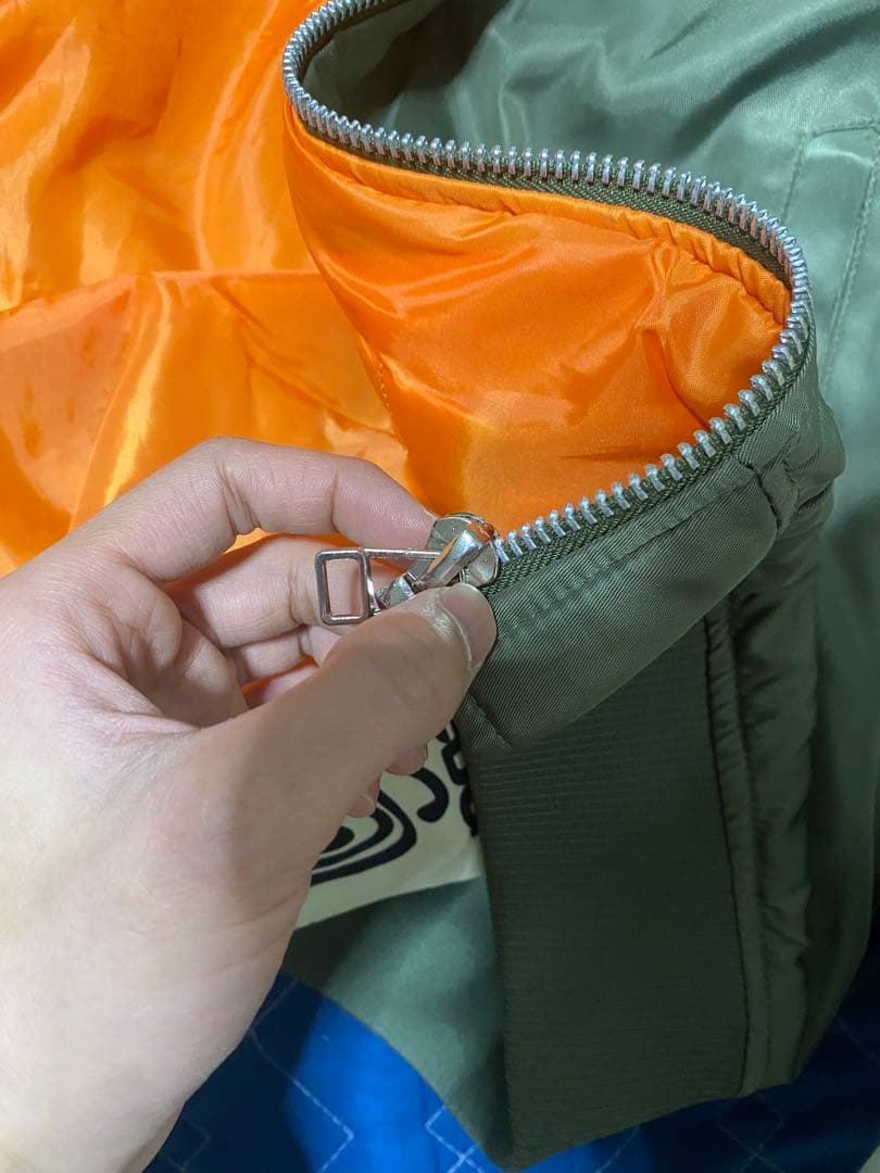 STUSSY 40周年記念 CDG × STUSSY MA-1 ジャケット