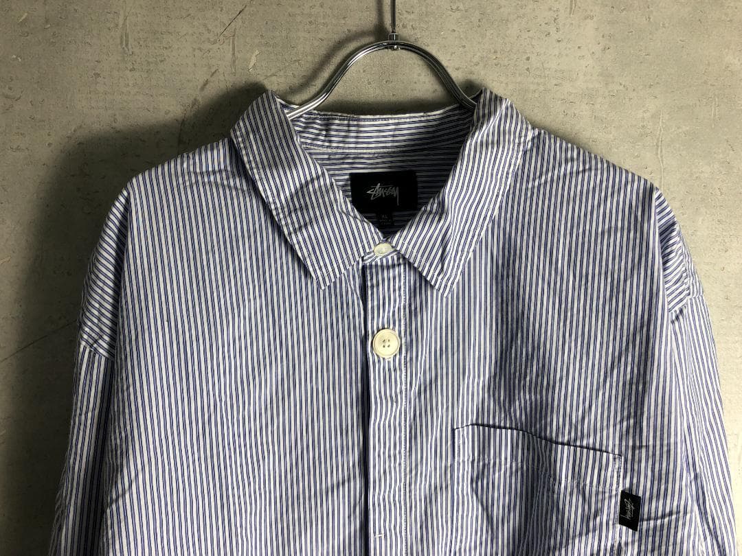 STUSSY ギャルソン サンプリング ストライプ シャツ 0-59-768