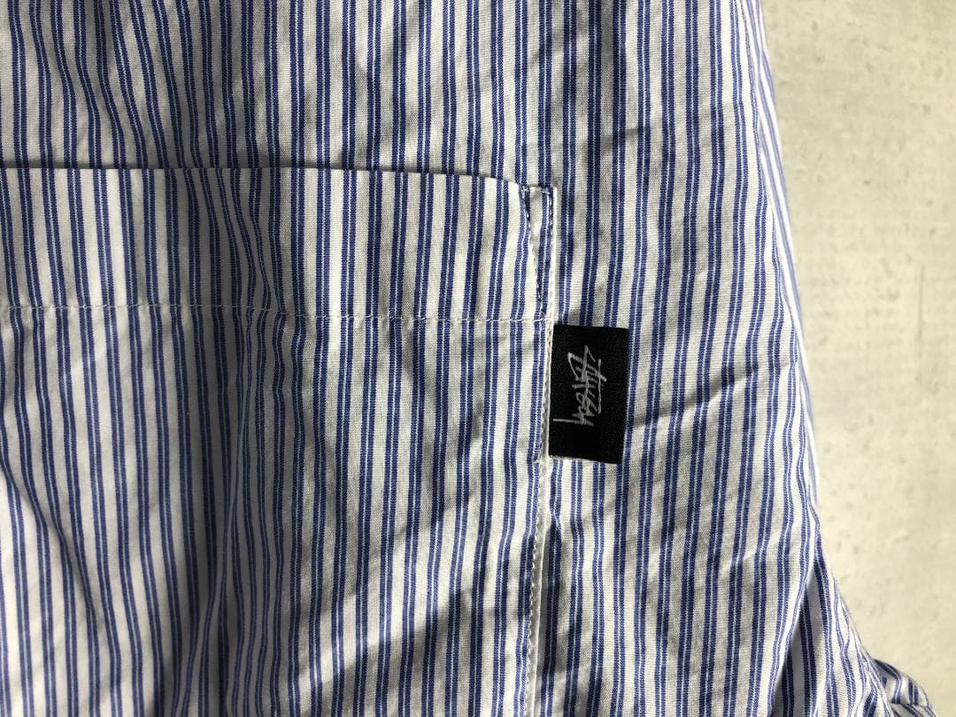 STUSSY ギャルソン サンプリング ストライプ シャツ 0-59-768