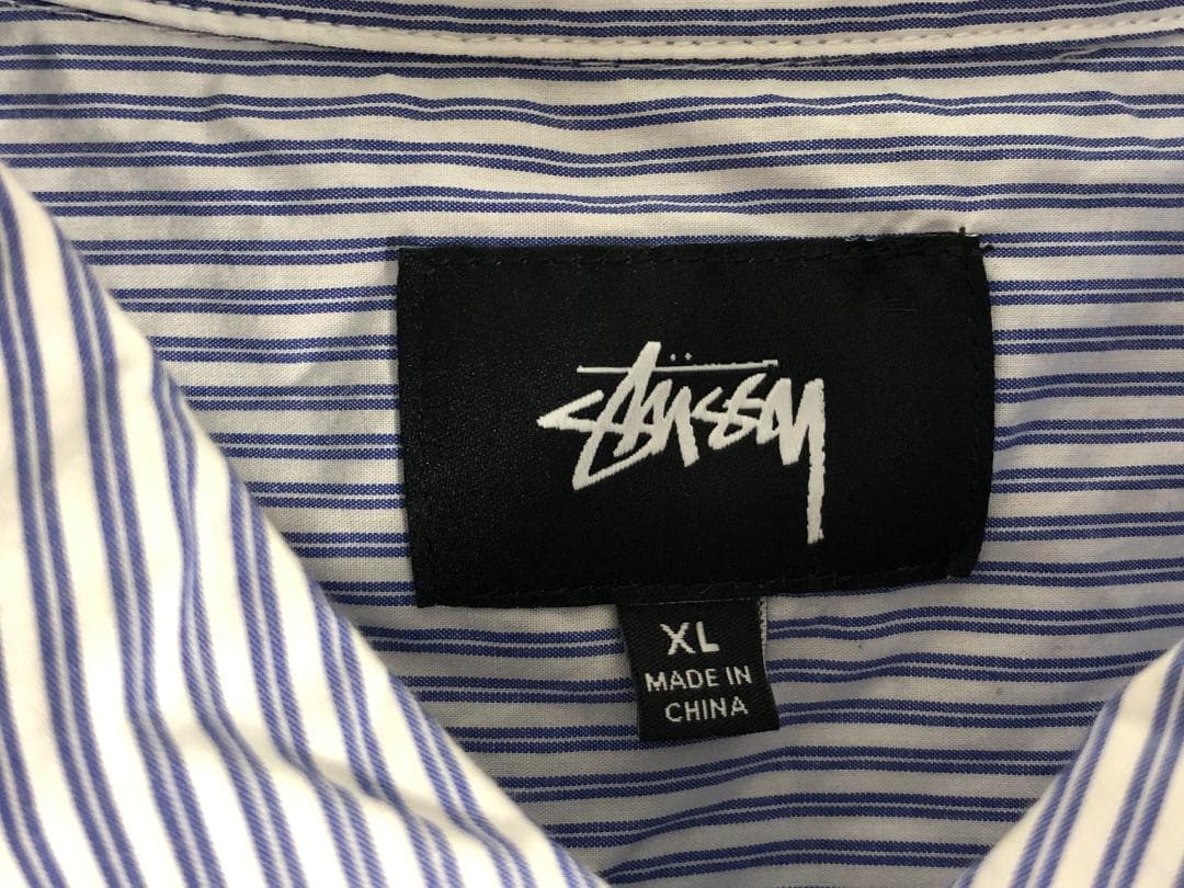 STUSSY ギャルソン サンプリング ストライプ シャツ 0-59-768