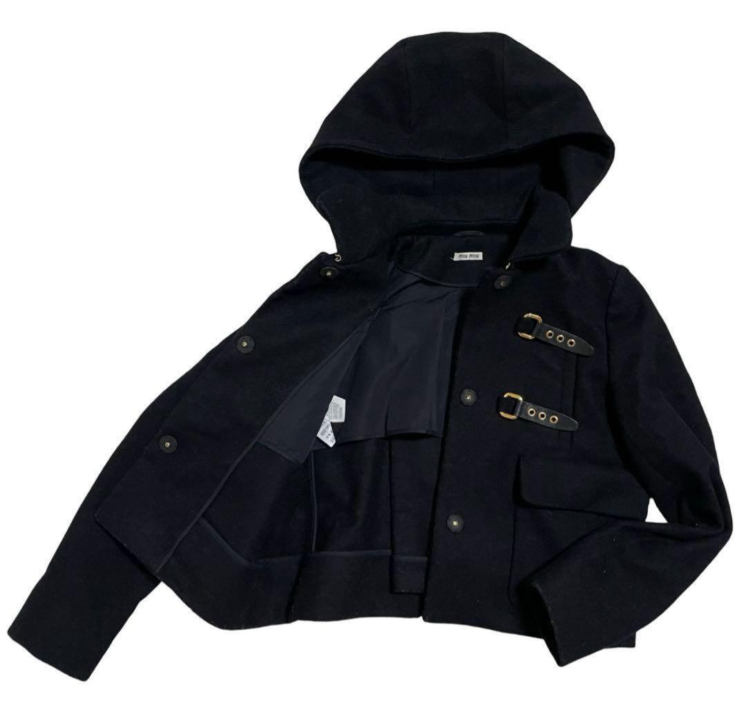 miumiu vintage ベルト ダッフルコート ショート丈　archive