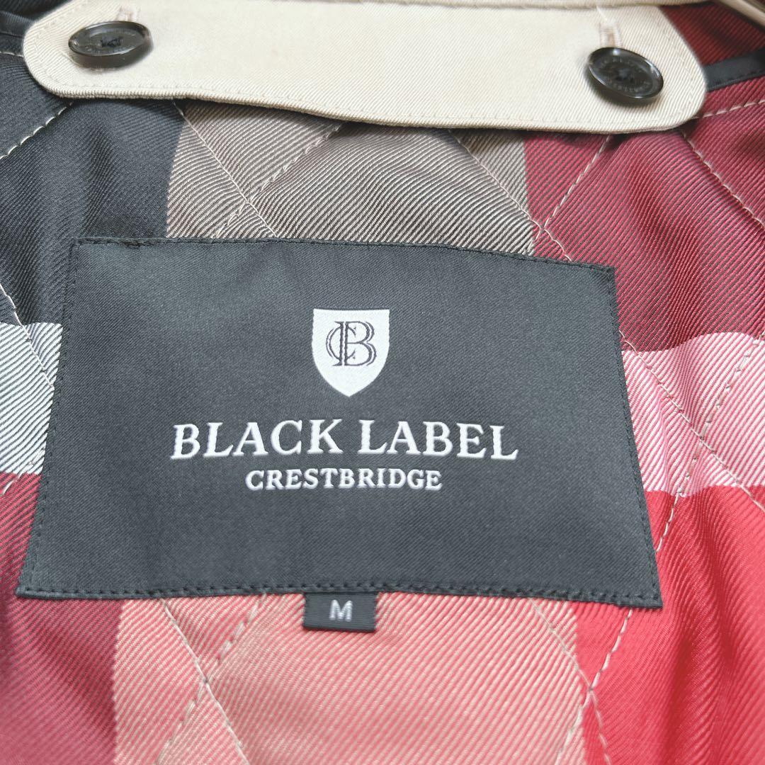 未使用級✨ブラックレーベルクレストブリッジ トレンチコート ライナー M
