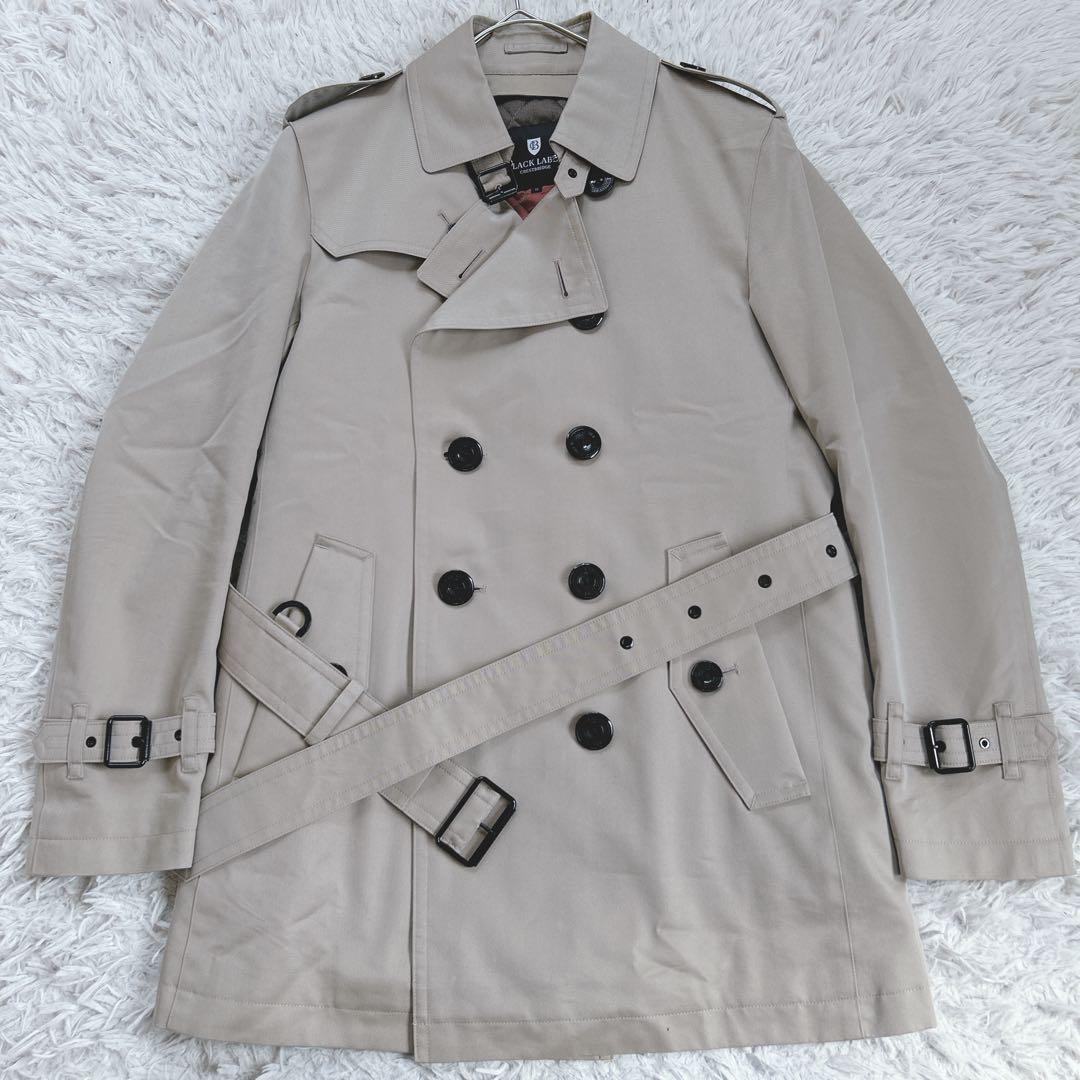 未使用級✨ブラックレーベルクレストブリッジ トレンチコート ライナー M
