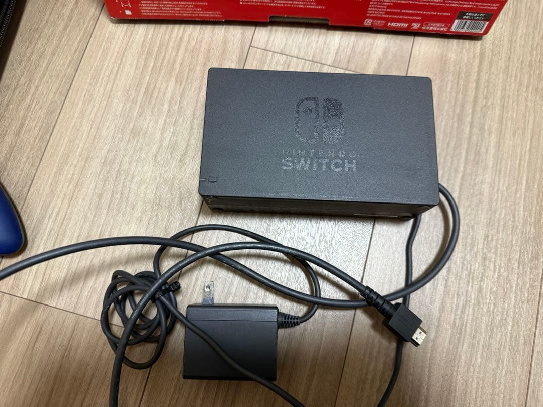 NintendoSwitch 本体 グレー ゲームパッド　microSD128g