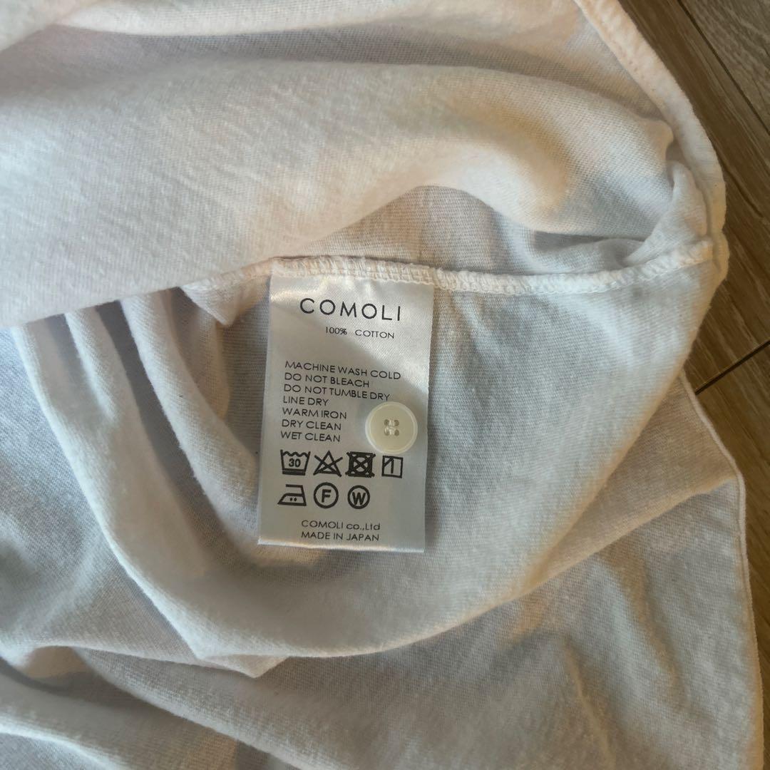 【ジャンク品】 COMOLI 23SS コットンジャージ コモリシャツ 3