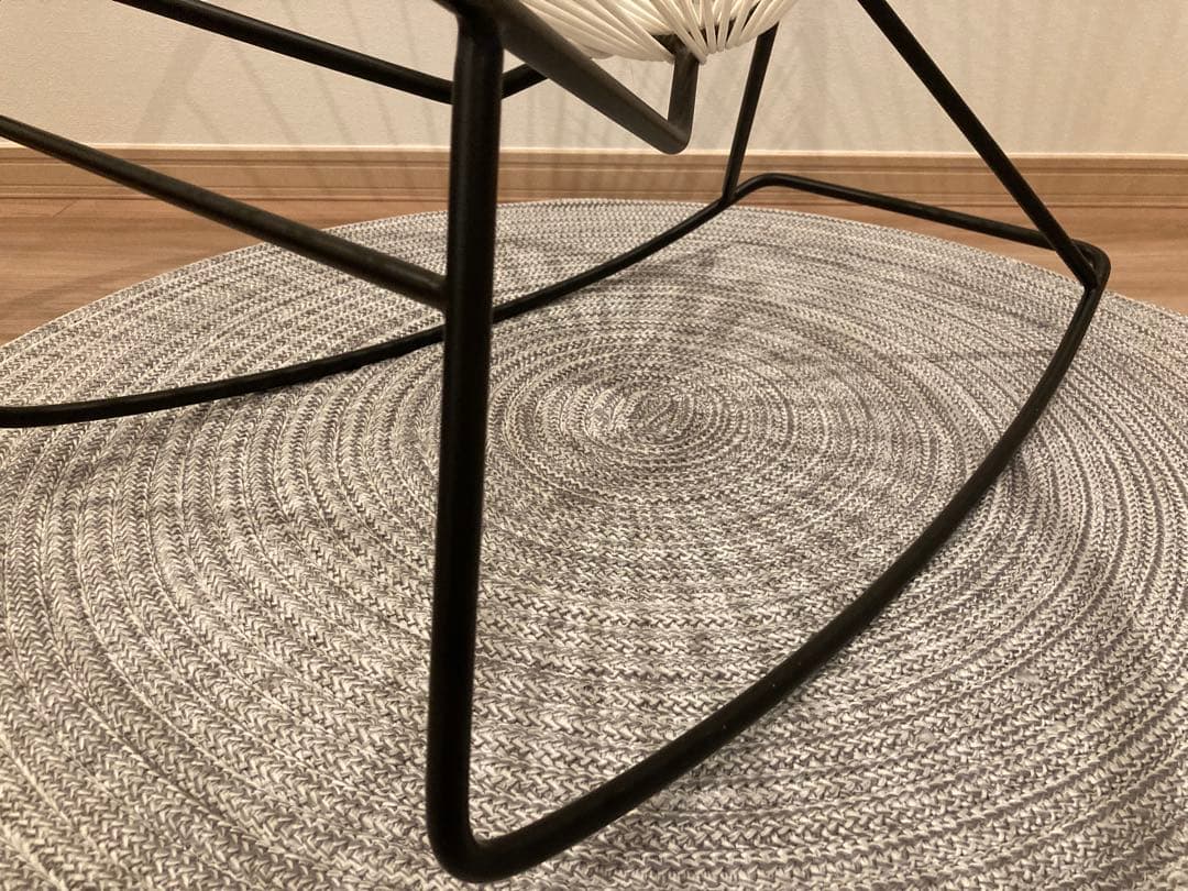 正規品ラグ付き　メトロクス　アカプルコ ロッキングチェア　ホワイト