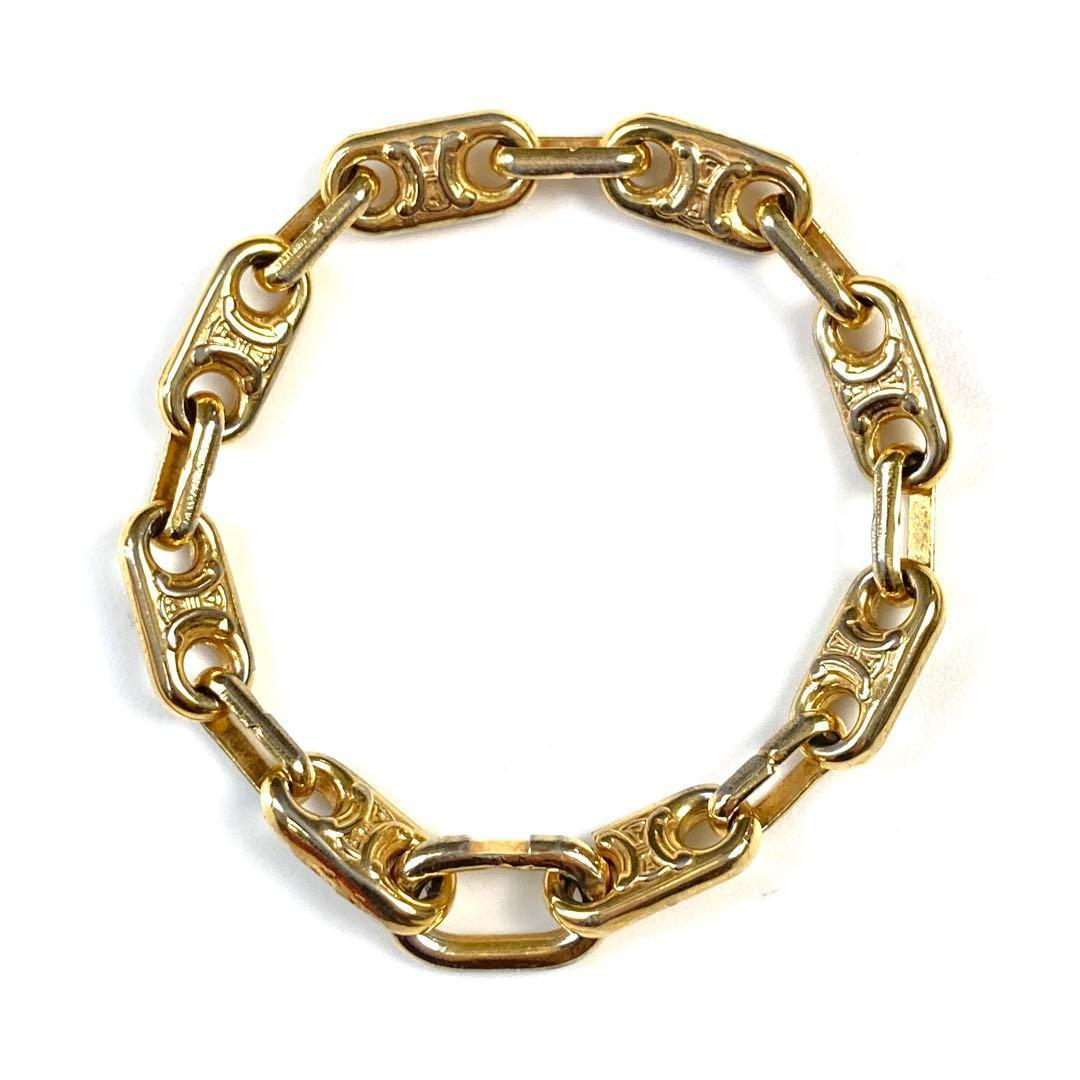 CELINE ブレスレット トリオンフ ヴィンテージ ゴールド