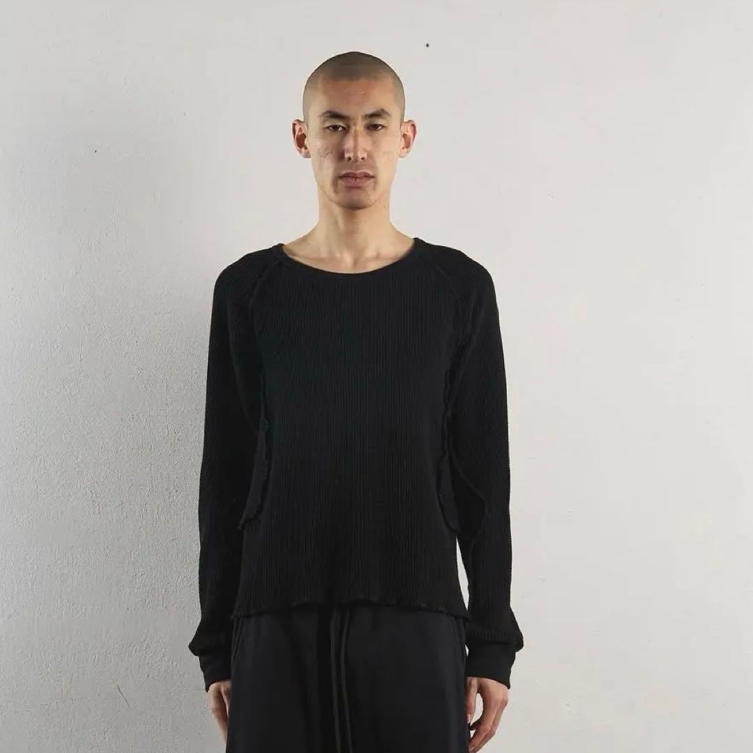 トップス NVRFRGT WAFFLE THERMAL LONGSLEEVE TSHIRT