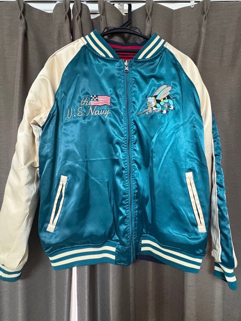 U.S.SEABEEサテンジャケット ニーマンバイ