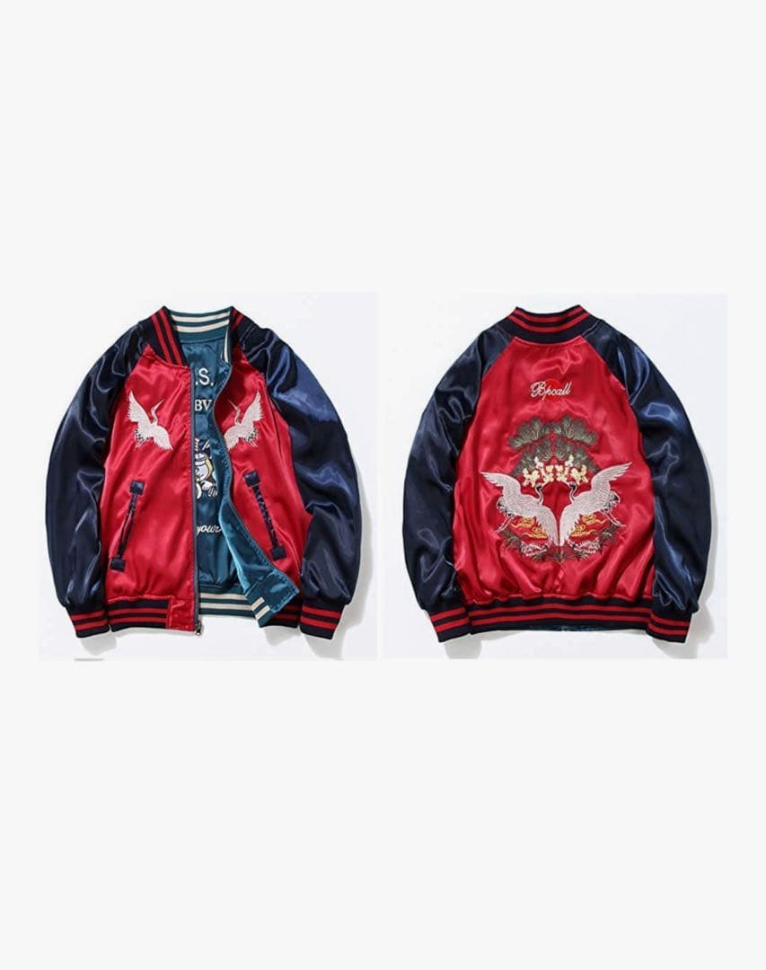 U.S.SEABEEサテンジャケット ニーマンバイ