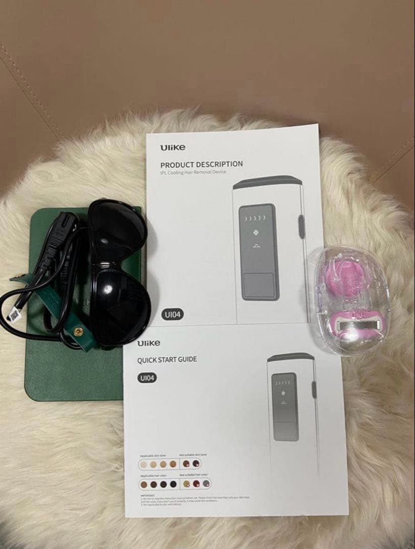 【期間限定値下げ中】Ulike 脱毛器 本体と付属品セット