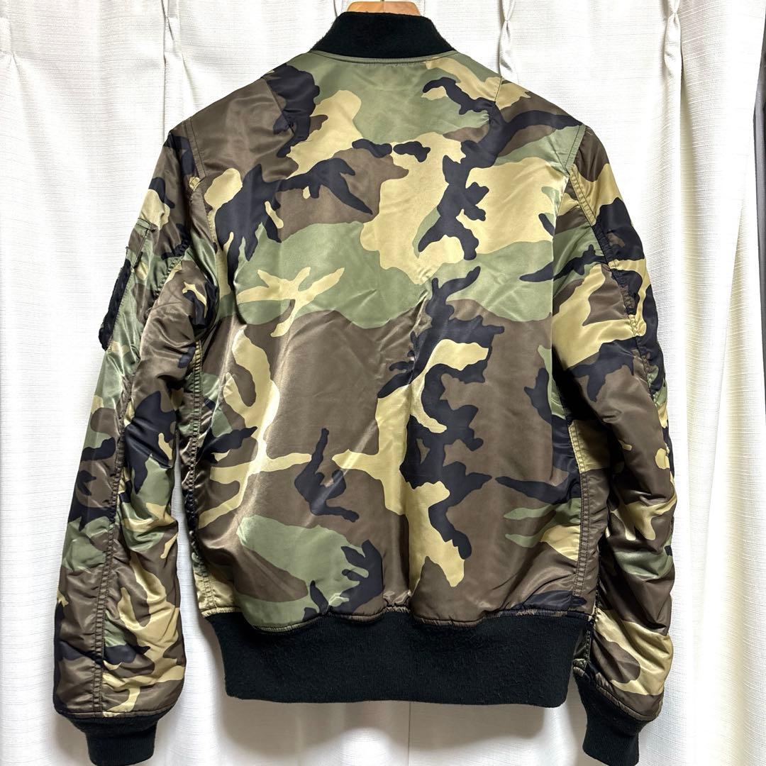 アルファインダストリーズ MA-1 ジャケット　USA製 L