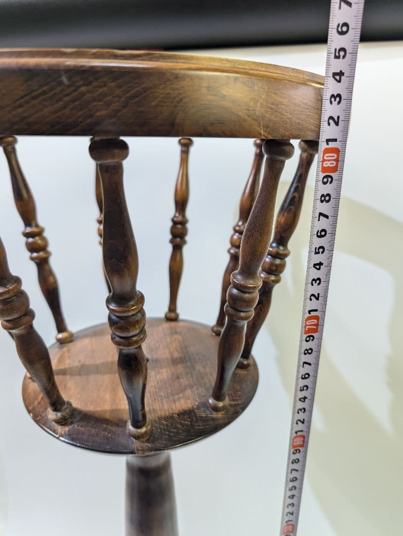 イタリア Demain ドマン プランター 木製 銘木 フラワースタンド 花台