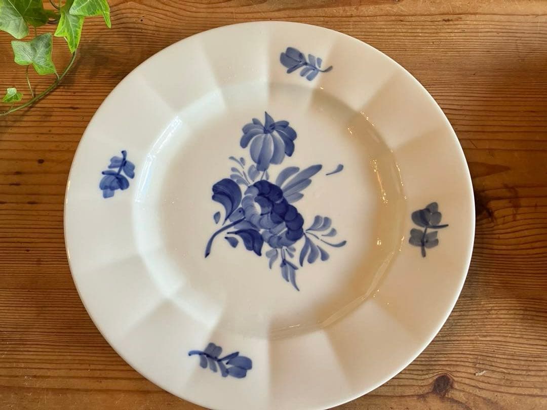 ロイヤルコペンハーゲン　ブルーフラワー　アンギュラー　22プレート×6