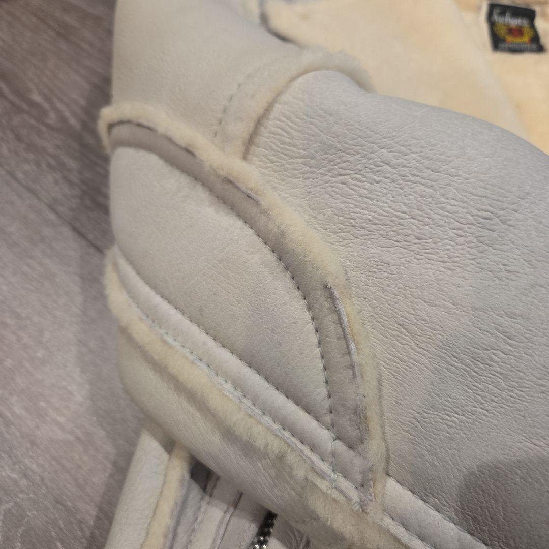 Schott ホワイトライダースジャケット