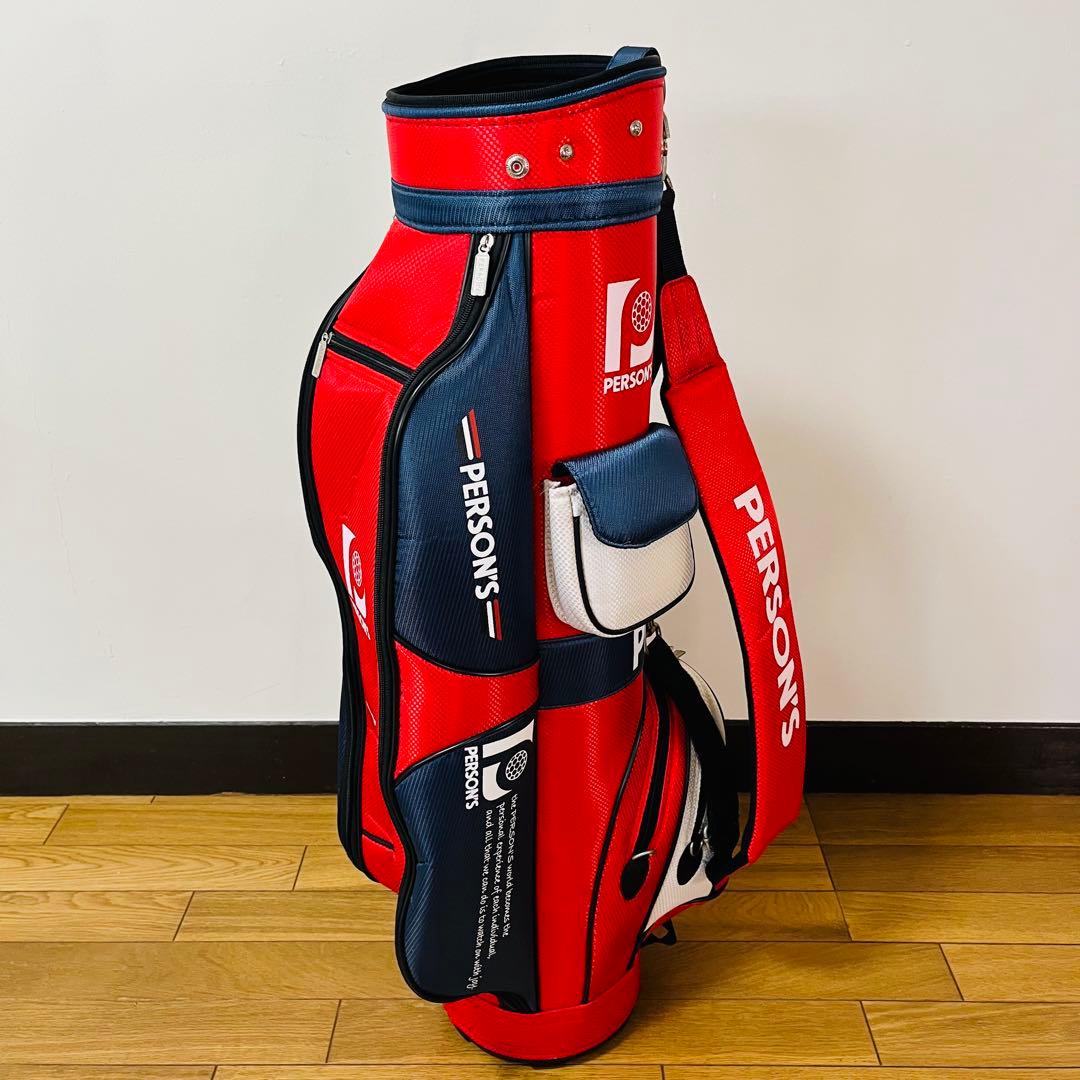 PERSON`S パーソンズ ゴルフバッグ・キャディバッグ　送料込み