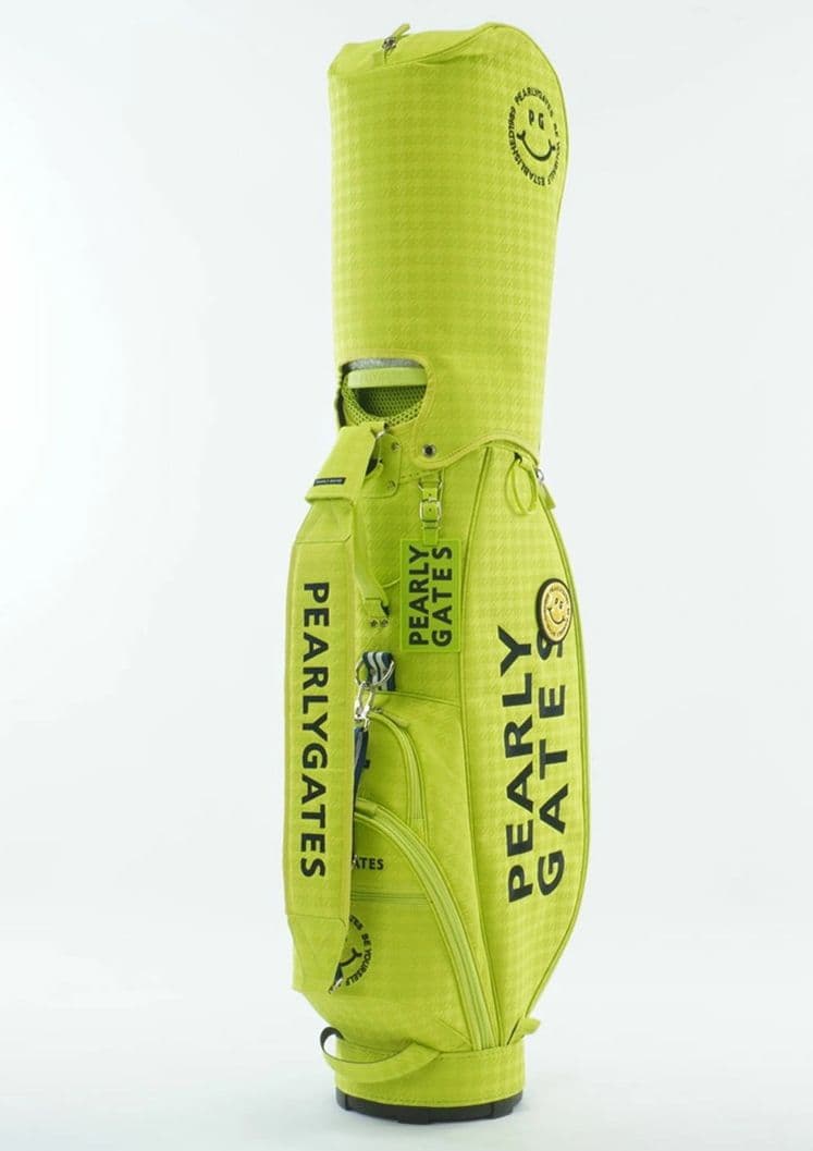 PEARLY GATES ゴルフバッグ ライムグリーン