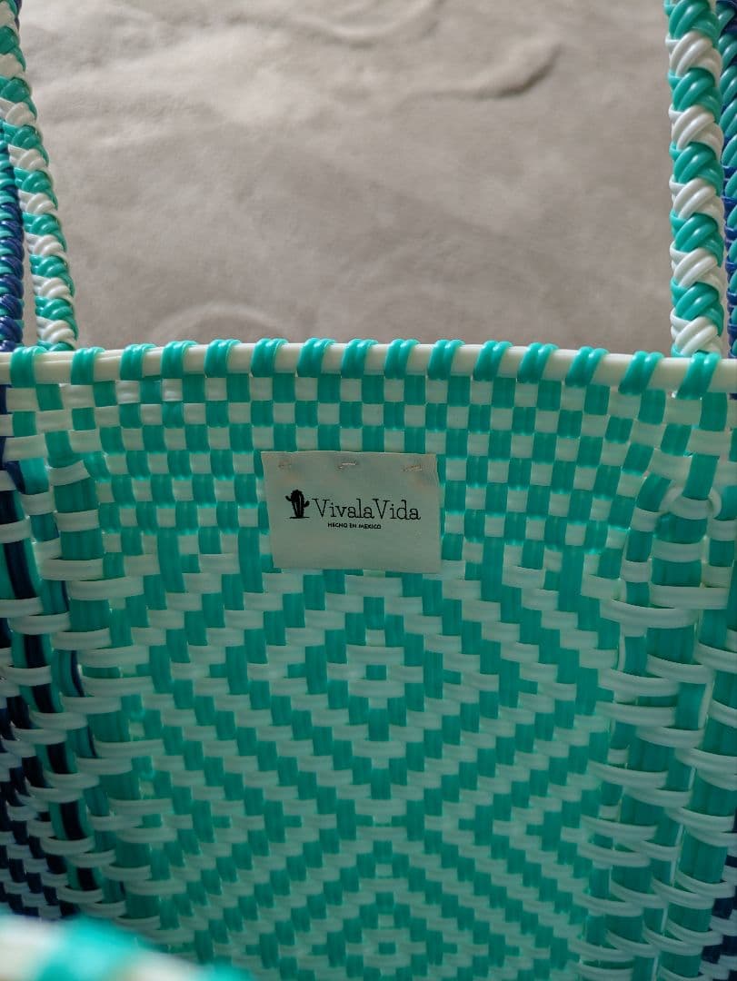 Viva la Vida 幾何学模様 メルカドバッグ