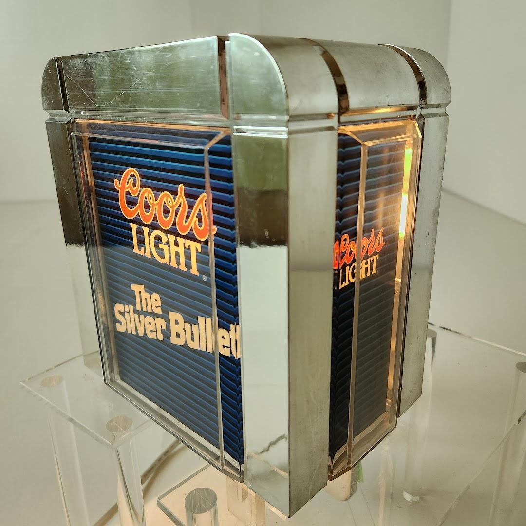 クアーズライト ビンテージ ウォールランプ 昭和 レトロ 照明　壁掛け　ネオン