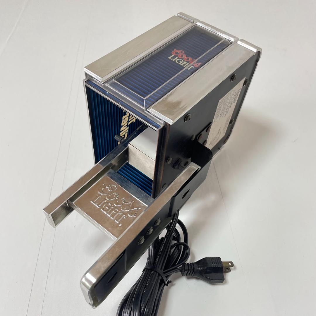 クアーズライト ビンテージ ウォールランプ 昭和 レトロ 照明　壁掛け　ネオン