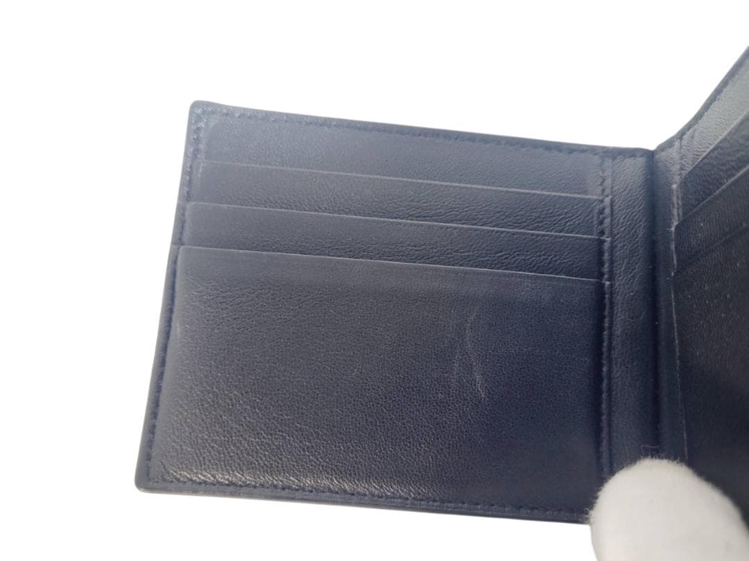 SAINT LAURENT サンローラン ビルクリップウォレット クロコ型押し