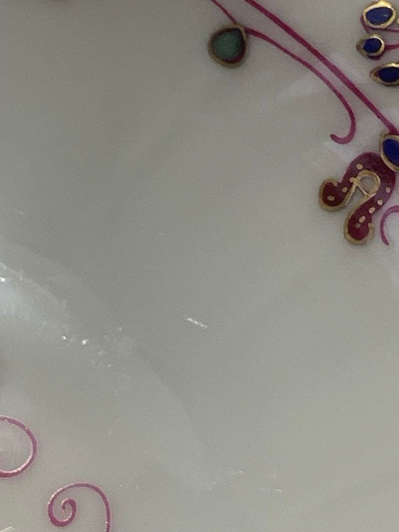 美品☆①グレートハンガリアンモチーフ デザートプレート19cm