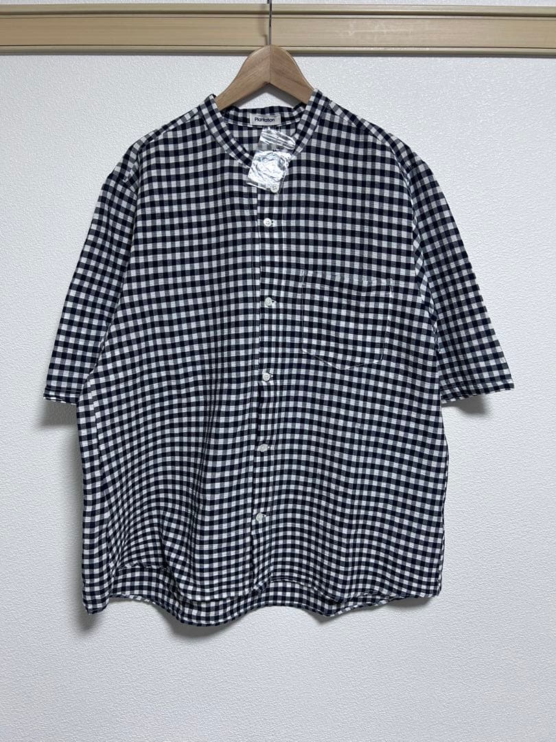 Plantation チェック　オーバーサイズシャツ　 プランテーション