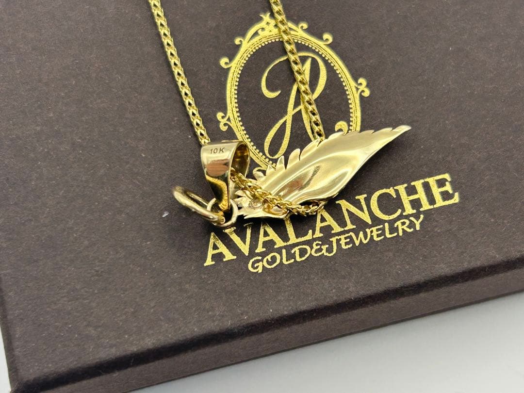 アヴァランチ AVALANCHE 10K フェザー ペンダントトップ