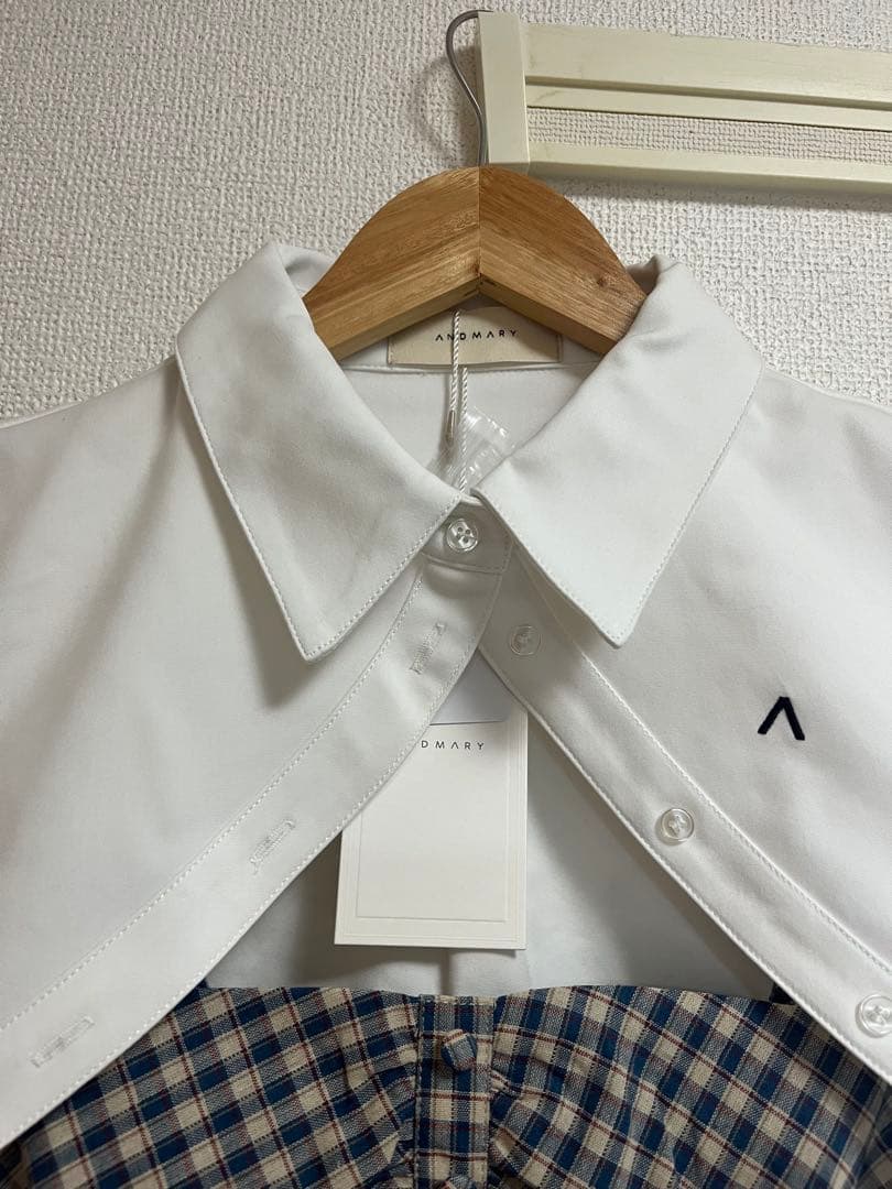 新品　未使用　andmary アンドマリー Myra shirt set